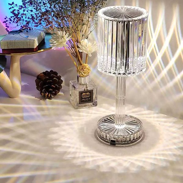 Rgb Crystal Touch Table Lamp